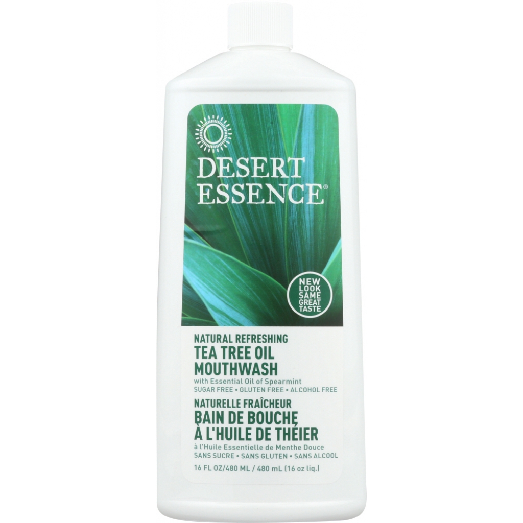 Tea Tree Oil Mouthwash - Fluoride-Free Antiseptic