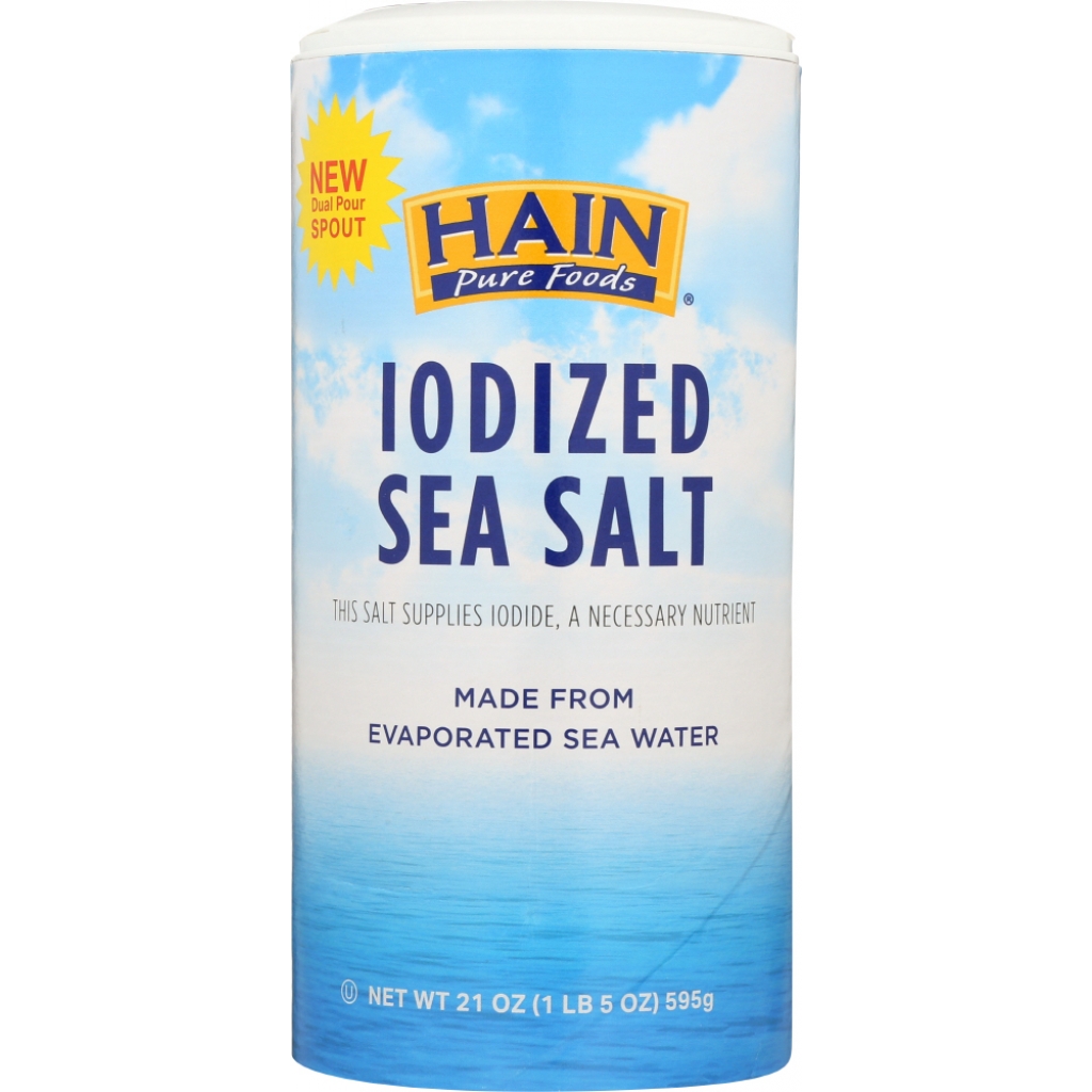 Iodized Sea Salt - 21 oz