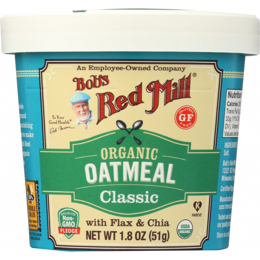 Organic Classic Oatmeal Cup (1.8 oz)