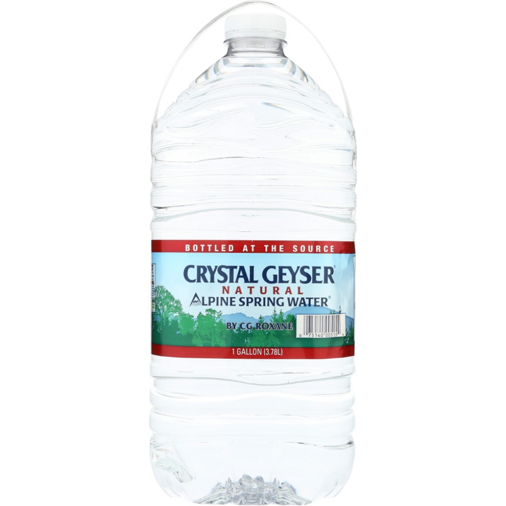 Natural Alpine Spring Water - Crystal Geyser