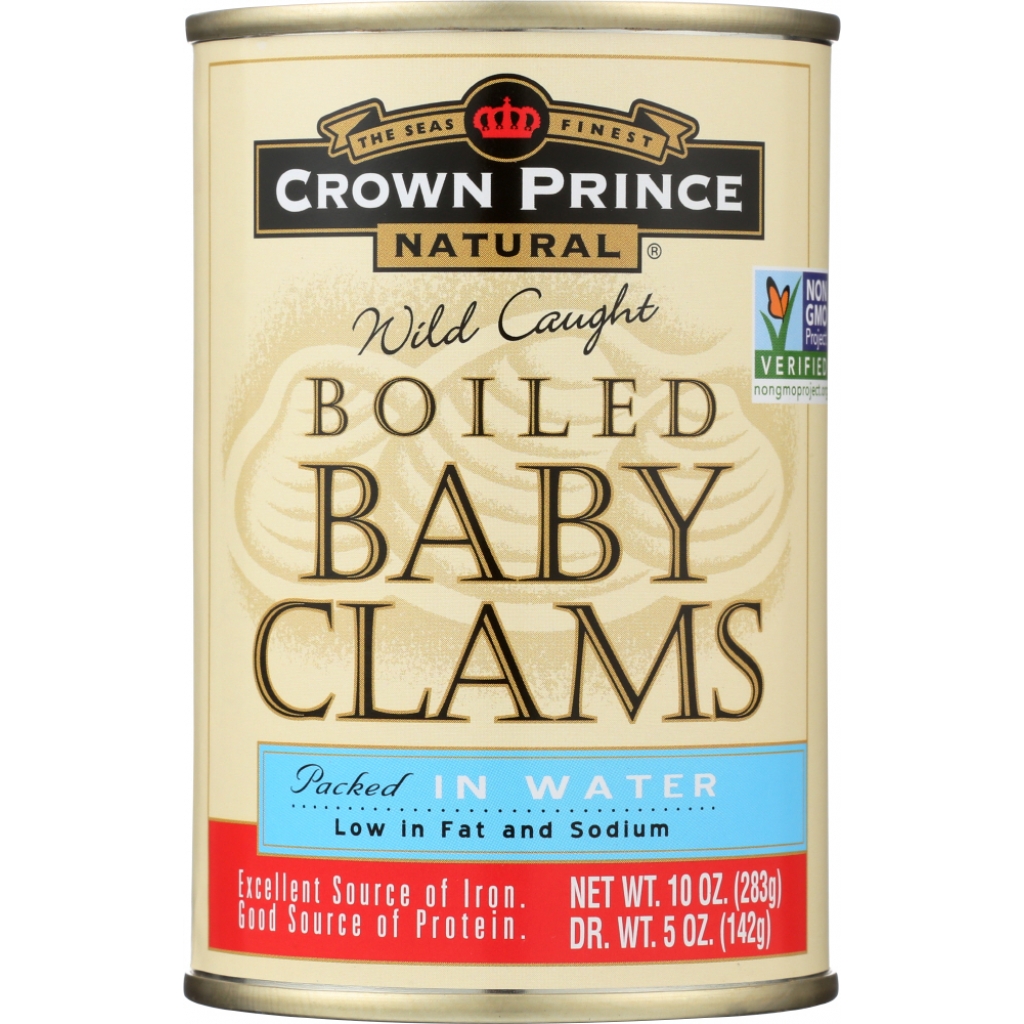 Boiled Baby Clams, 10 oz