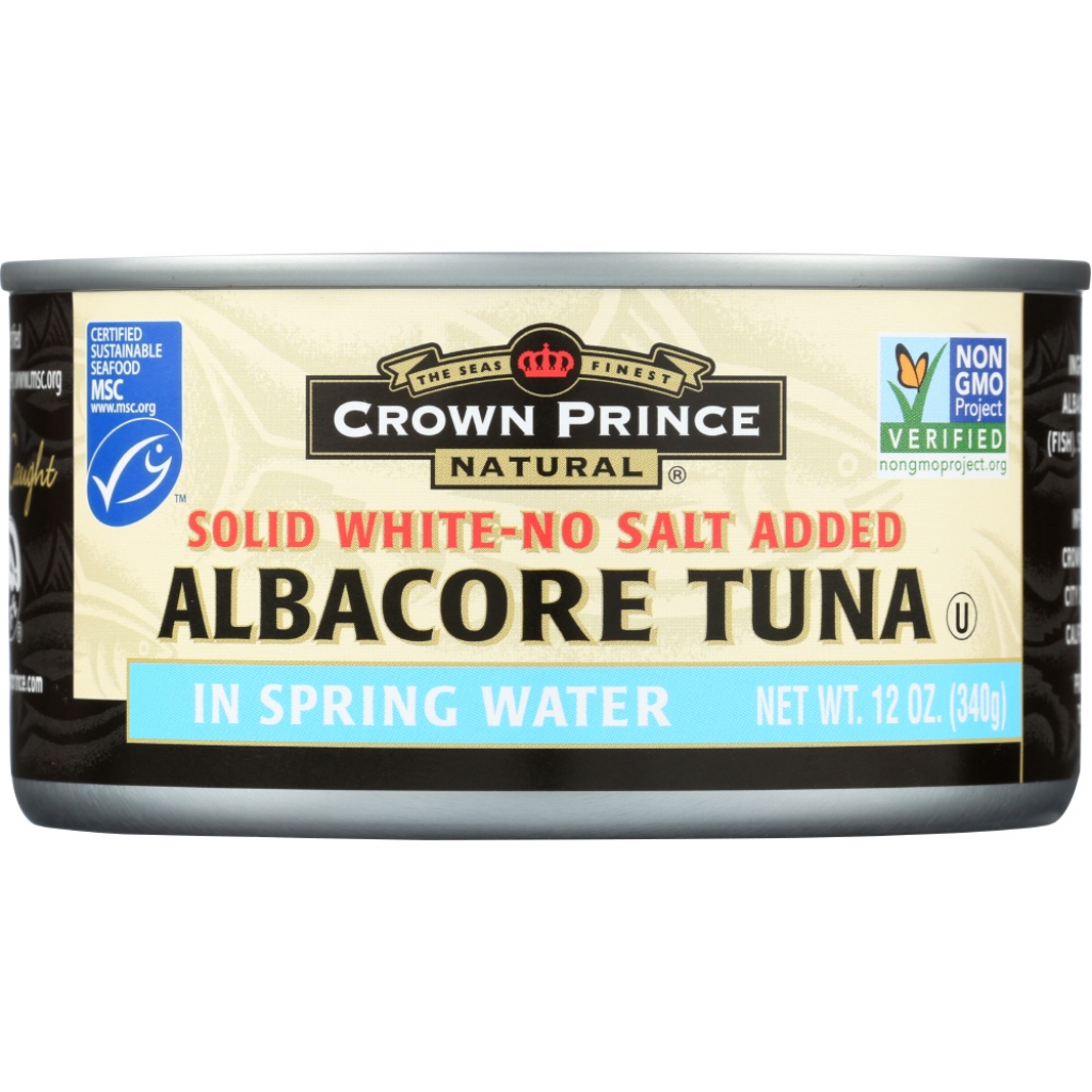 Solid White Albacore Tuna No Salt Added