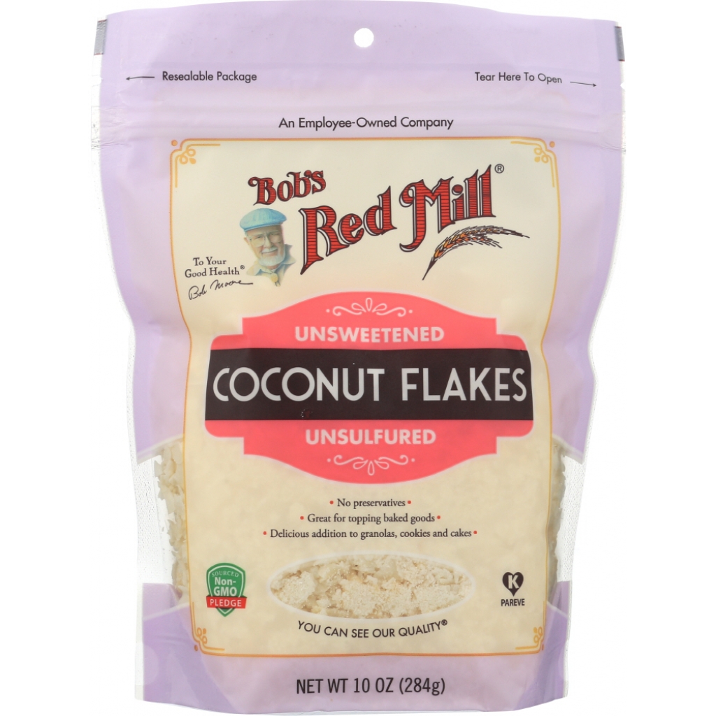 Unsweetened Coconut Flakes, 10 oz