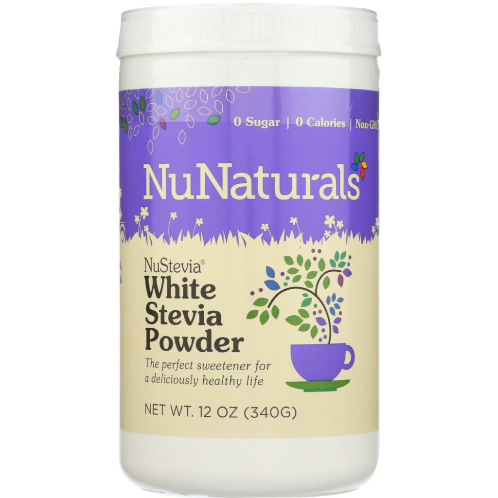 White Stevia Powder - Natural Sweetener, 12 oz