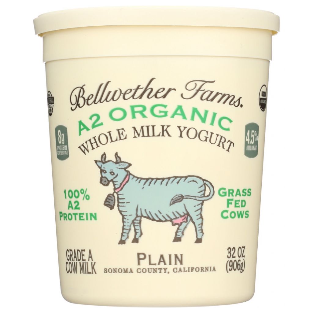 Plain Organic Whole Milk Yogurt - 32 oz