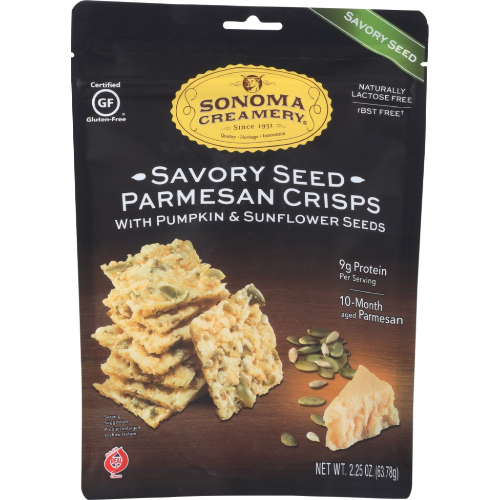 Savory Seed Cheese Crisps - 2.25 oz