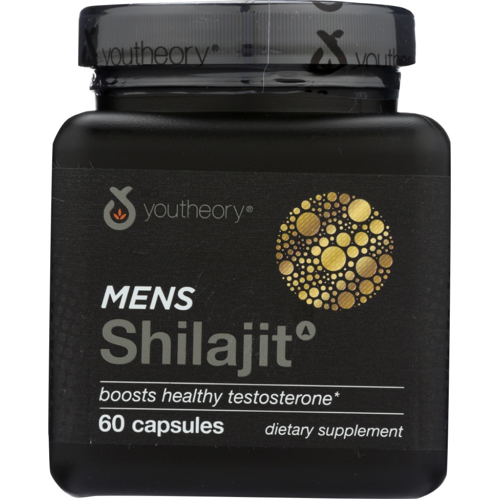 Youtheory Men's Advanced Shilajit Tablets, 60 Capsules