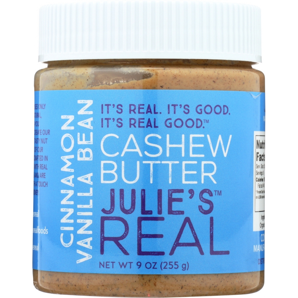 Cinnamon Vanilla Cashew Butter – 9 oz