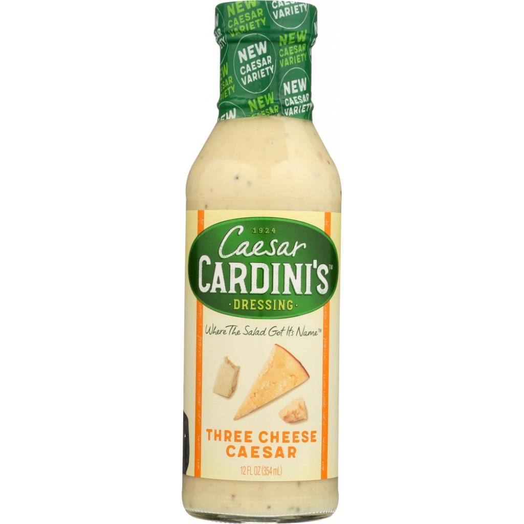 Three Cheese Caesar Dressing, 12 oz