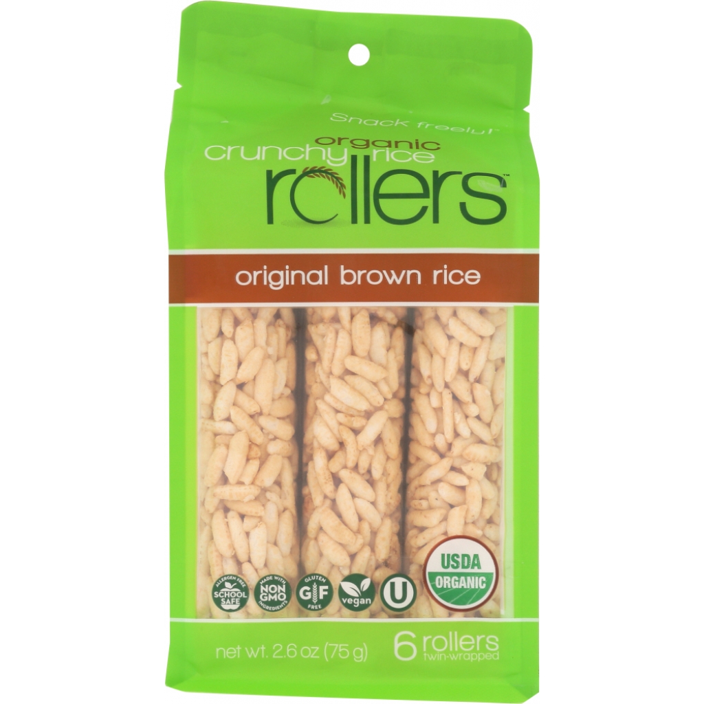 Organic Brown Rice Crunchy Rollers - 2.6 oz