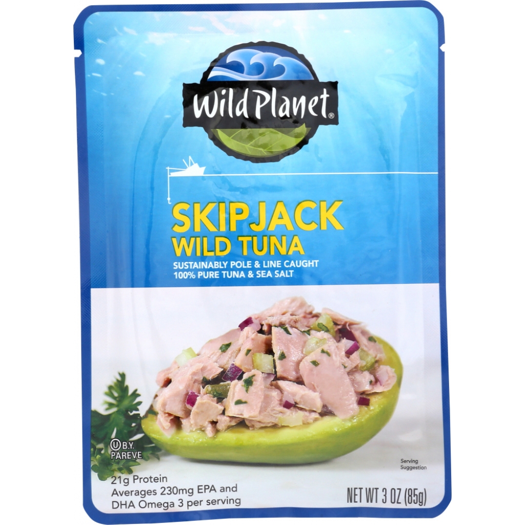 Skipjack Wild Tuna Pouch, 3 oz