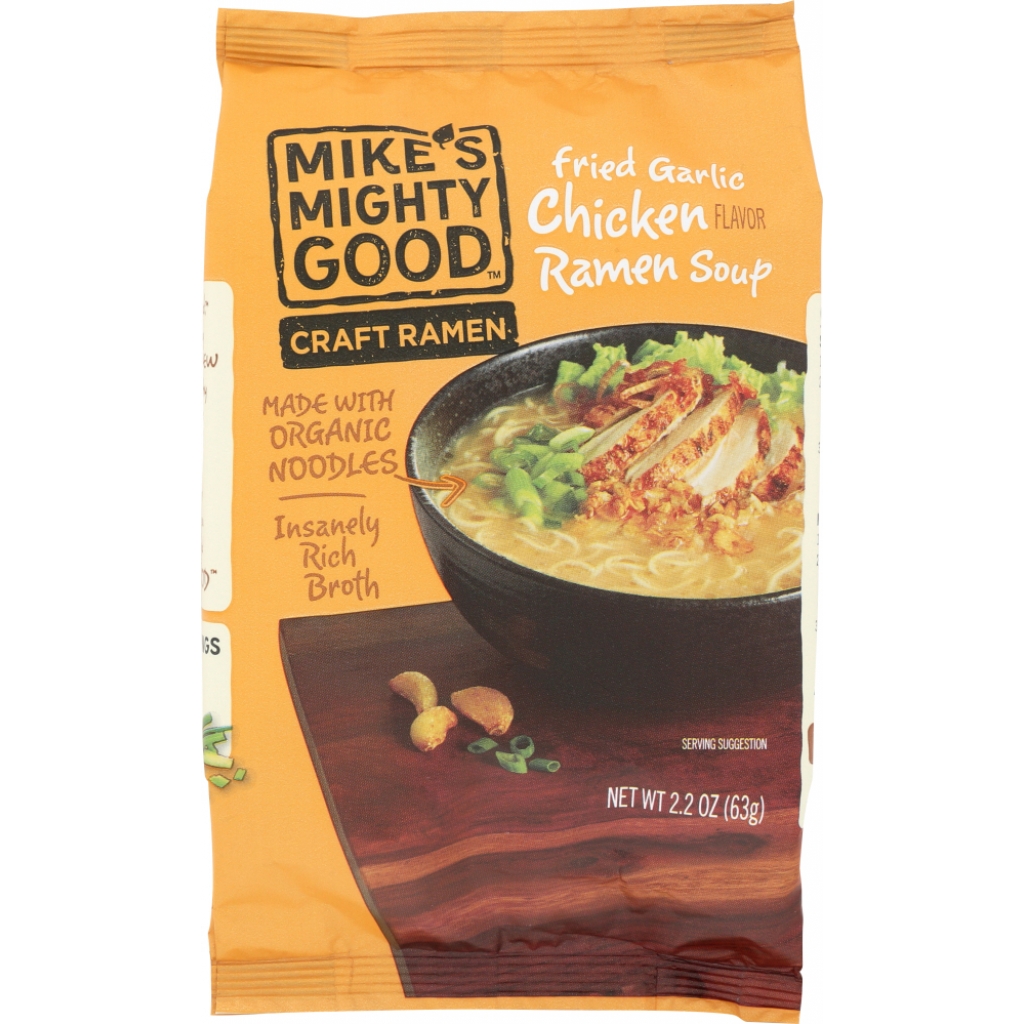 Fried Garlic Chicken Ramen Soup - 2.2 oz