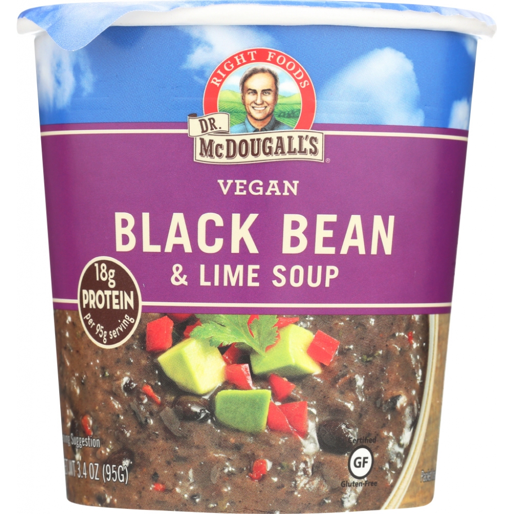 Big Cup Vegan Black Bean and Lime Soup