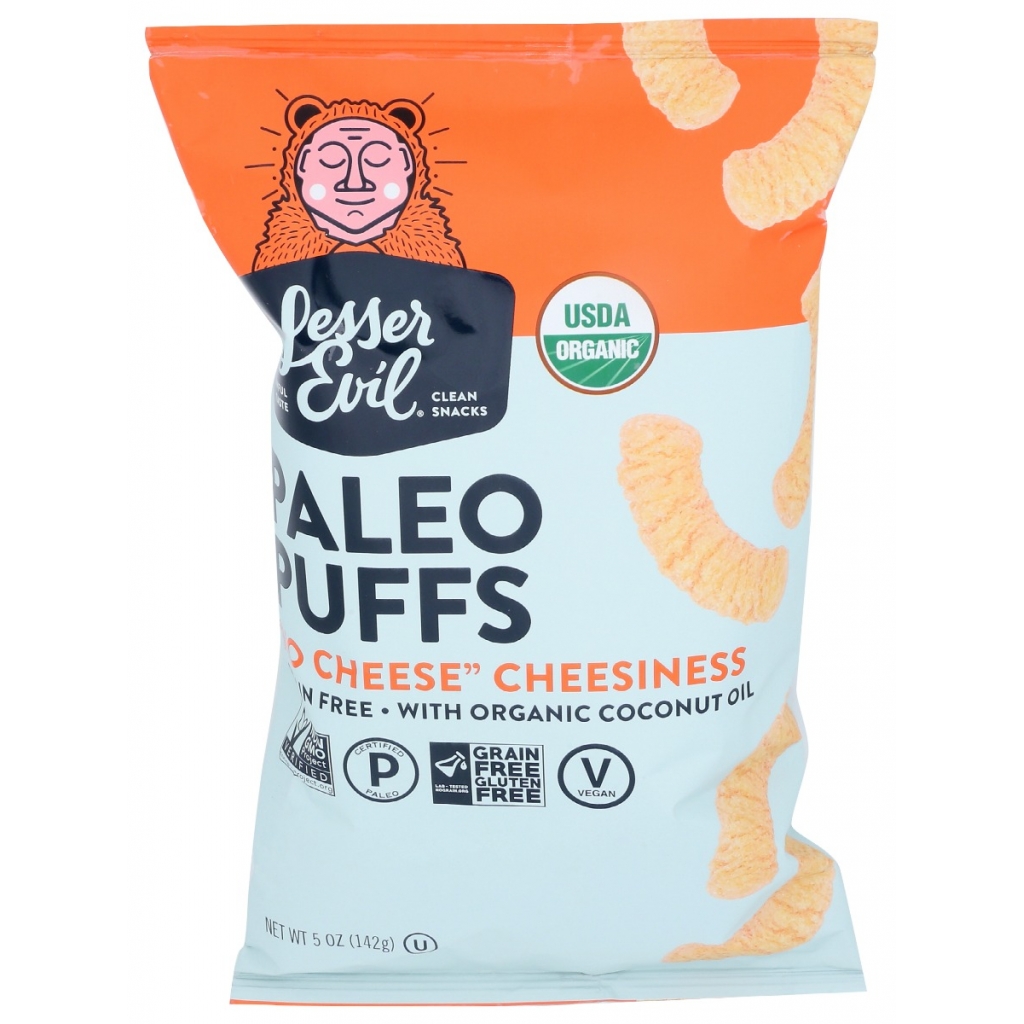 No Cheese Cheesiness Paleo Puffs - 5 oz