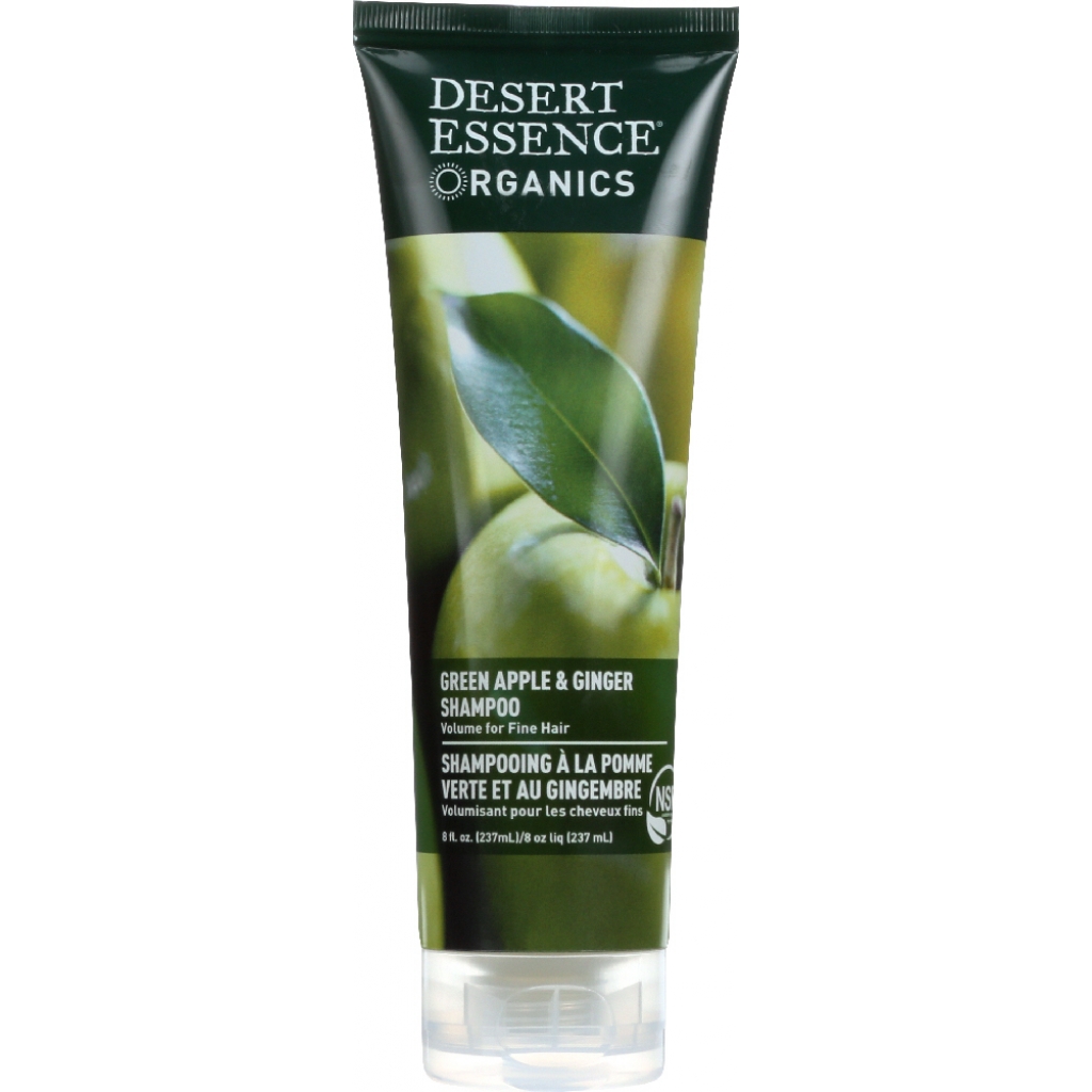 Organic Green Apple & Ginger Shampoo - 8 oz