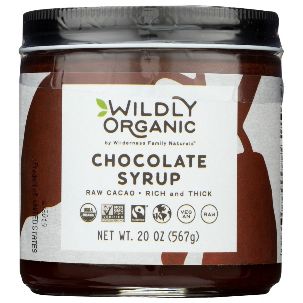 Fair Trade Organic Chocolate Syrup - 20 oz