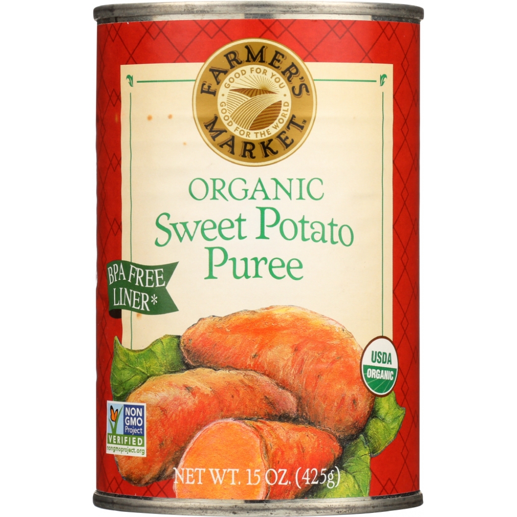 Organic Sweet Potato Puree (15 oz)