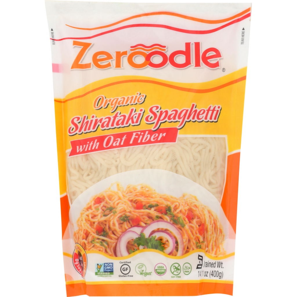 Organic Shirataki Zeroodle Pasta with Oat Fiber - 14 oz