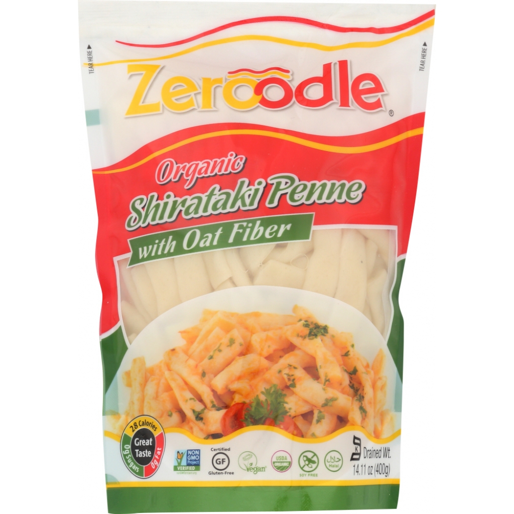 Shirataki Penne Pasta with Oat Fiber, 14 oz