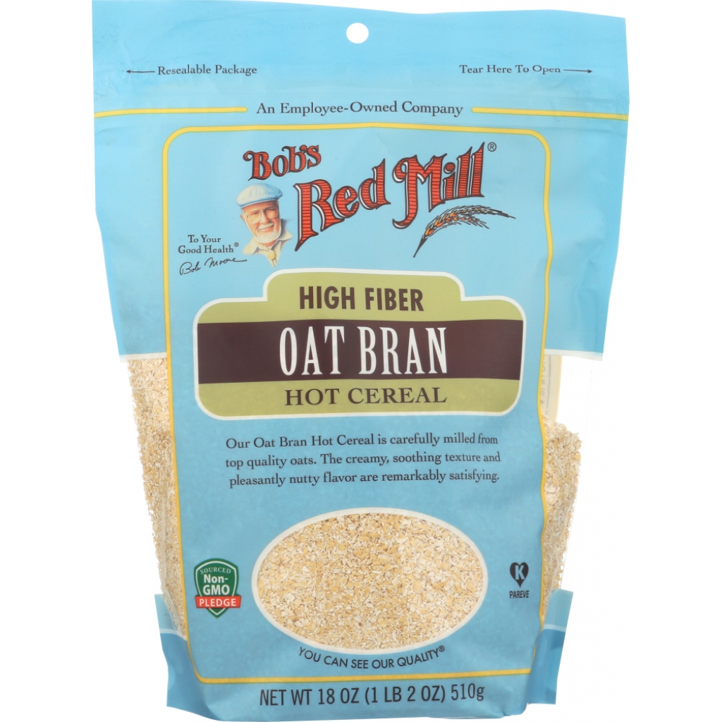 High Fiber Oat Bran Hot Cereal - Nutrient Dense Breakfast