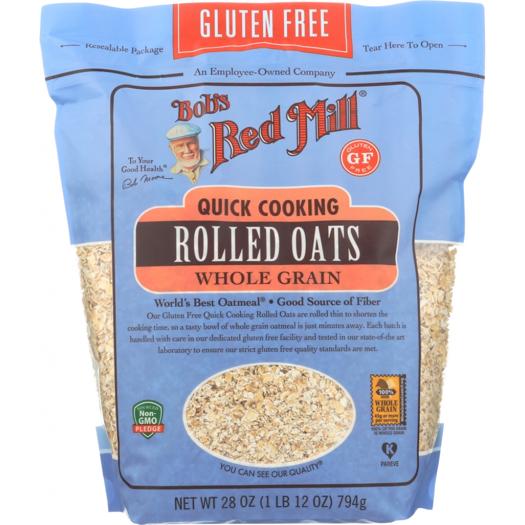 Quick-Cook Gluten-Free Rolled Oats, 28 oz