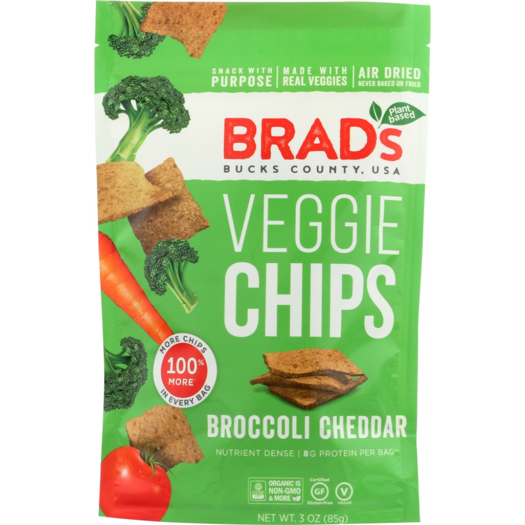 Broccoli Cheddar Veggie Chips - 3 oz