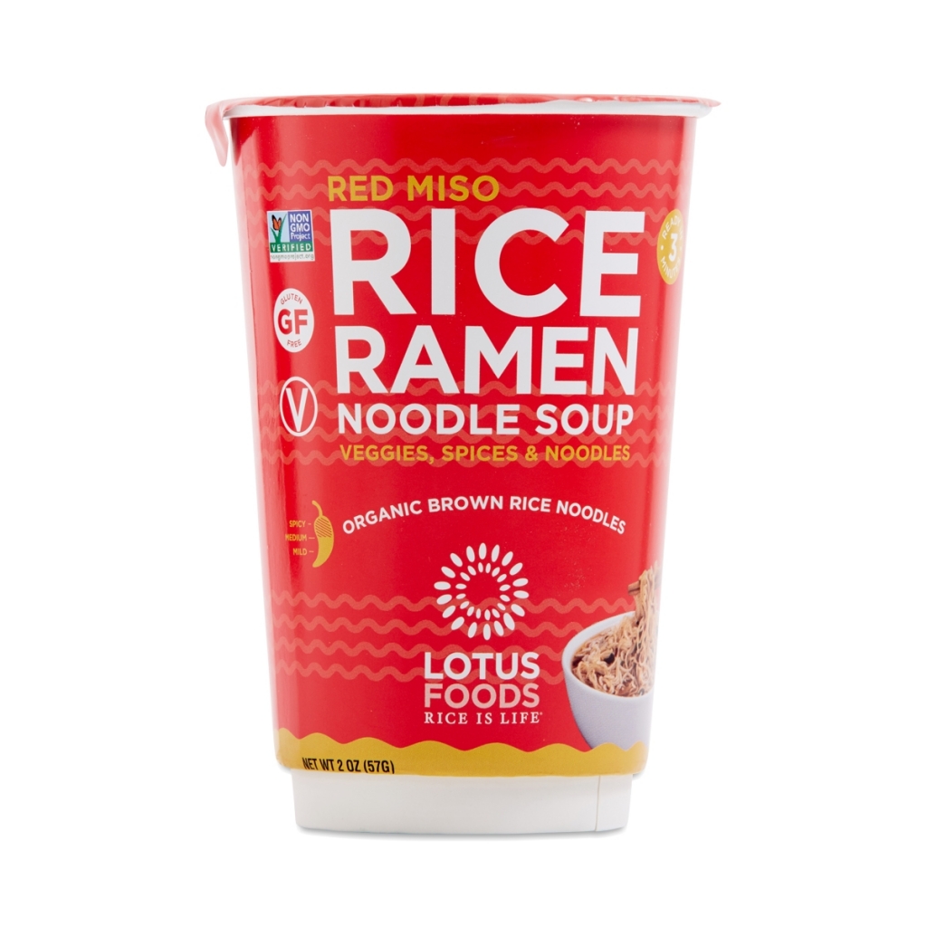 Red Miso Soup with Brown Rice Ramen - 2 oz