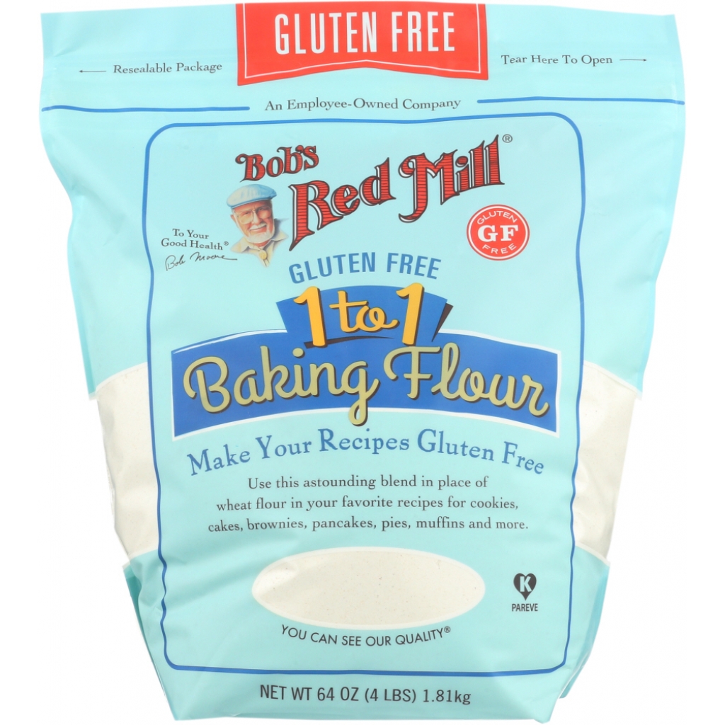 Gluten-Free 1-to-1 Baking Flour - 64 oz