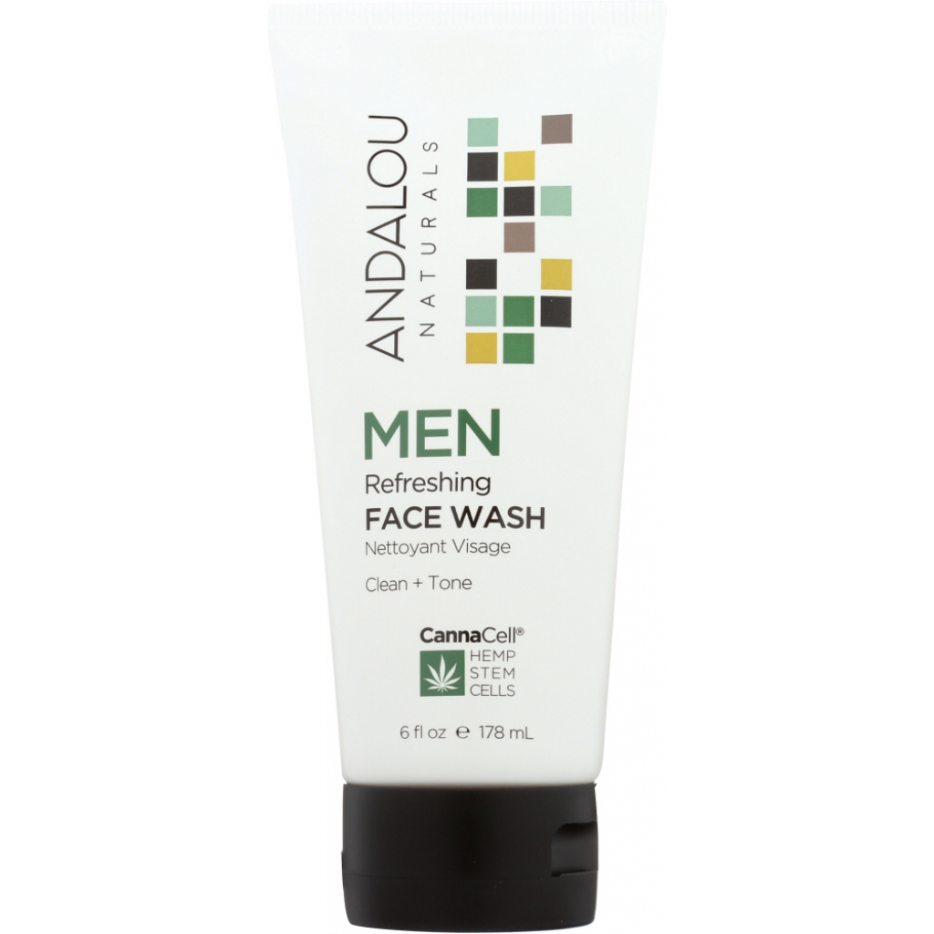 Men’s Refreshing Face Wash, 6 oz