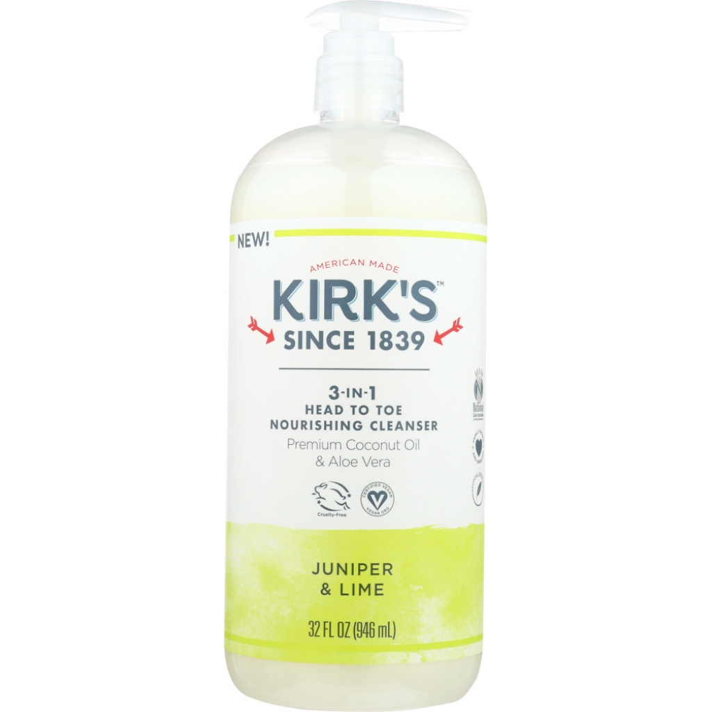 3-in-1 Juniper Lime Wash - 32 oz.