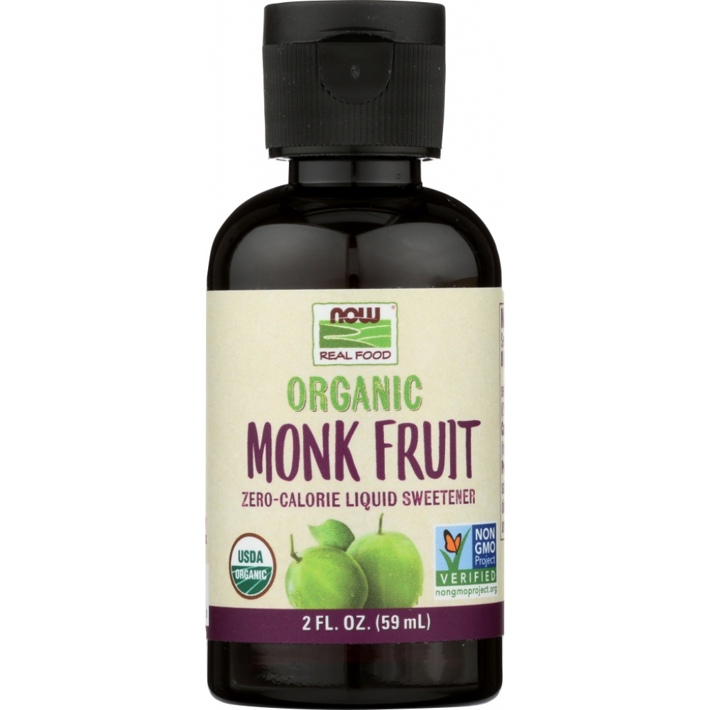 Organic Monk Fruit Liquid Sweetener, 2 oz