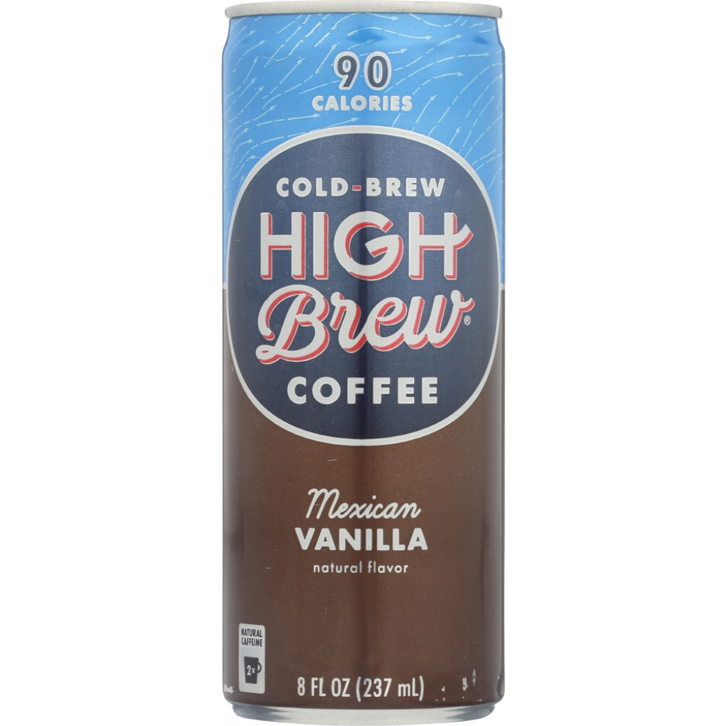 Cold-Brew Mexican Vanilla Coffee - Smooth and Inviting