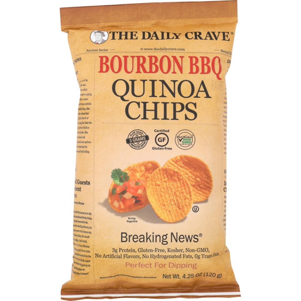 Quinoa Bourbon BBQ Chips - 4.25 oz