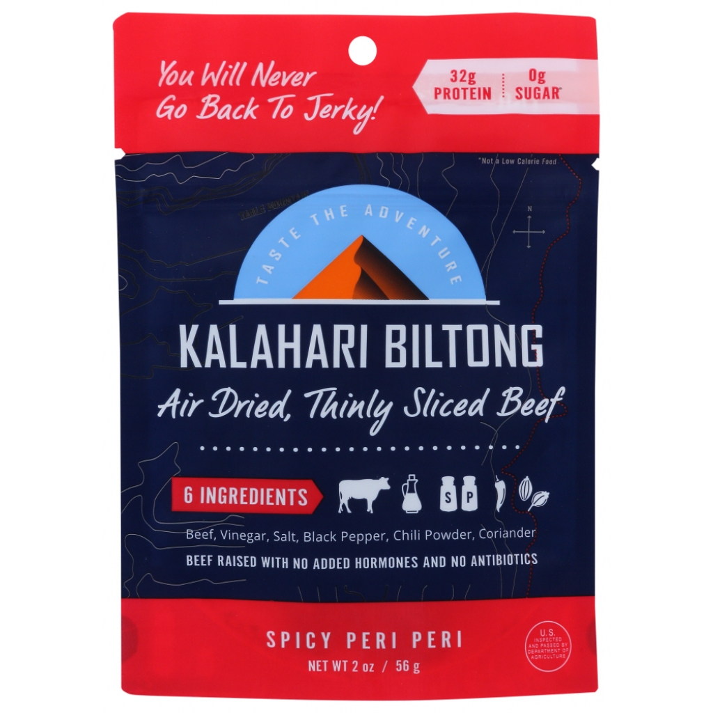 Spicy Peri Peri Biltong - 2 oz