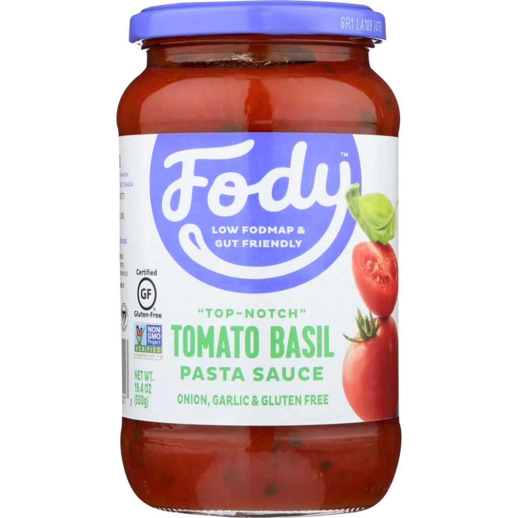 Low FODMAP Tomato & Basil Pasta Sauce, 19.4 oz