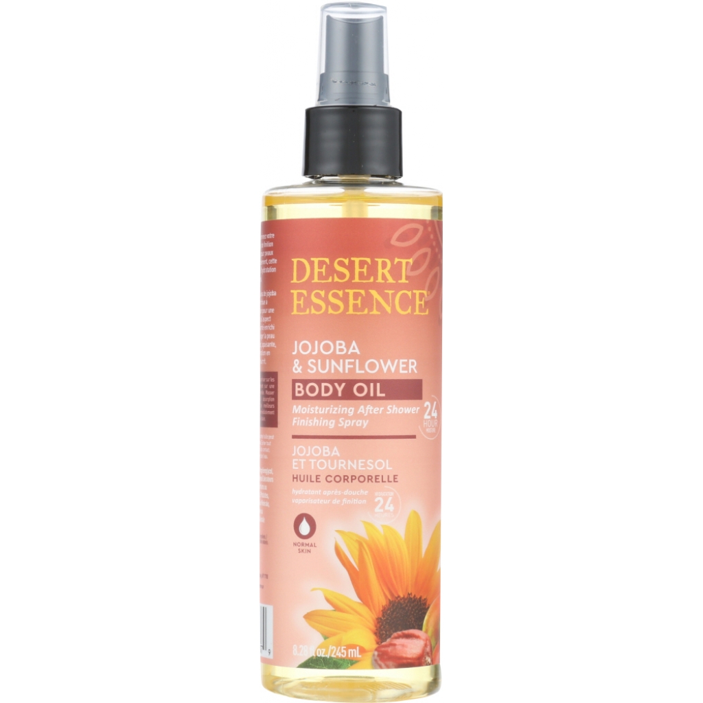 Moisturizing Jojoba and Sunflower Body Oil Spray - 8.28 fl oz