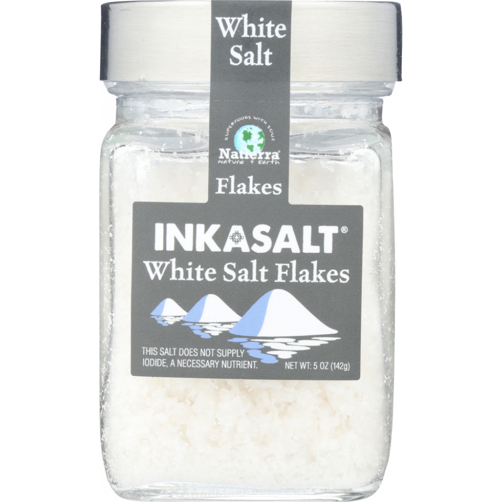 Hand-Harvested White Salt Flakes - 5 oz