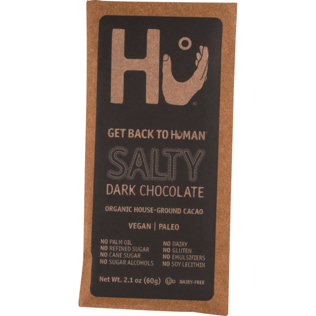 Salty Dark Chocolate Bar - 2.1 oz