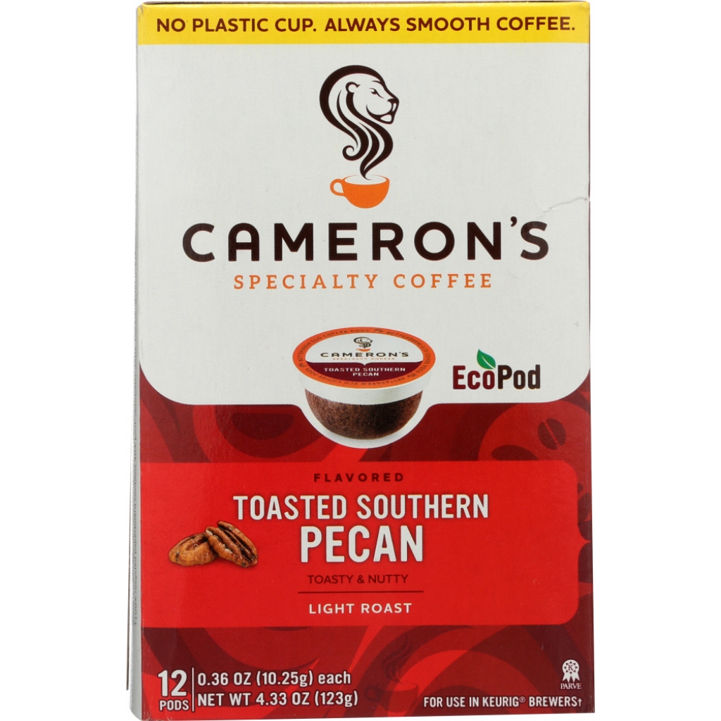 Toasted Pecan Coffee Pods for Easy Brewing