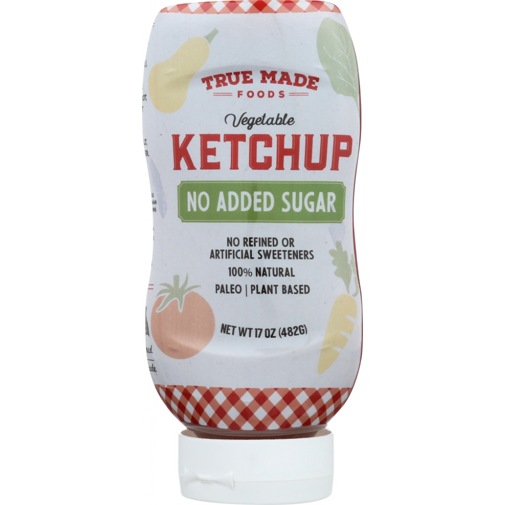 No Sugar Vegetable Ketchup, 17 oz