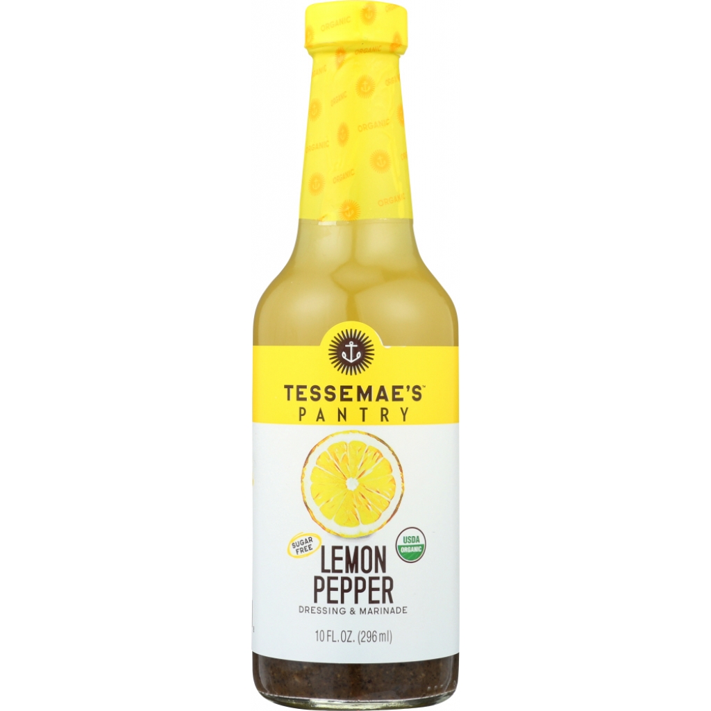 Organic Lemon Pepper Dressing, 10 oz