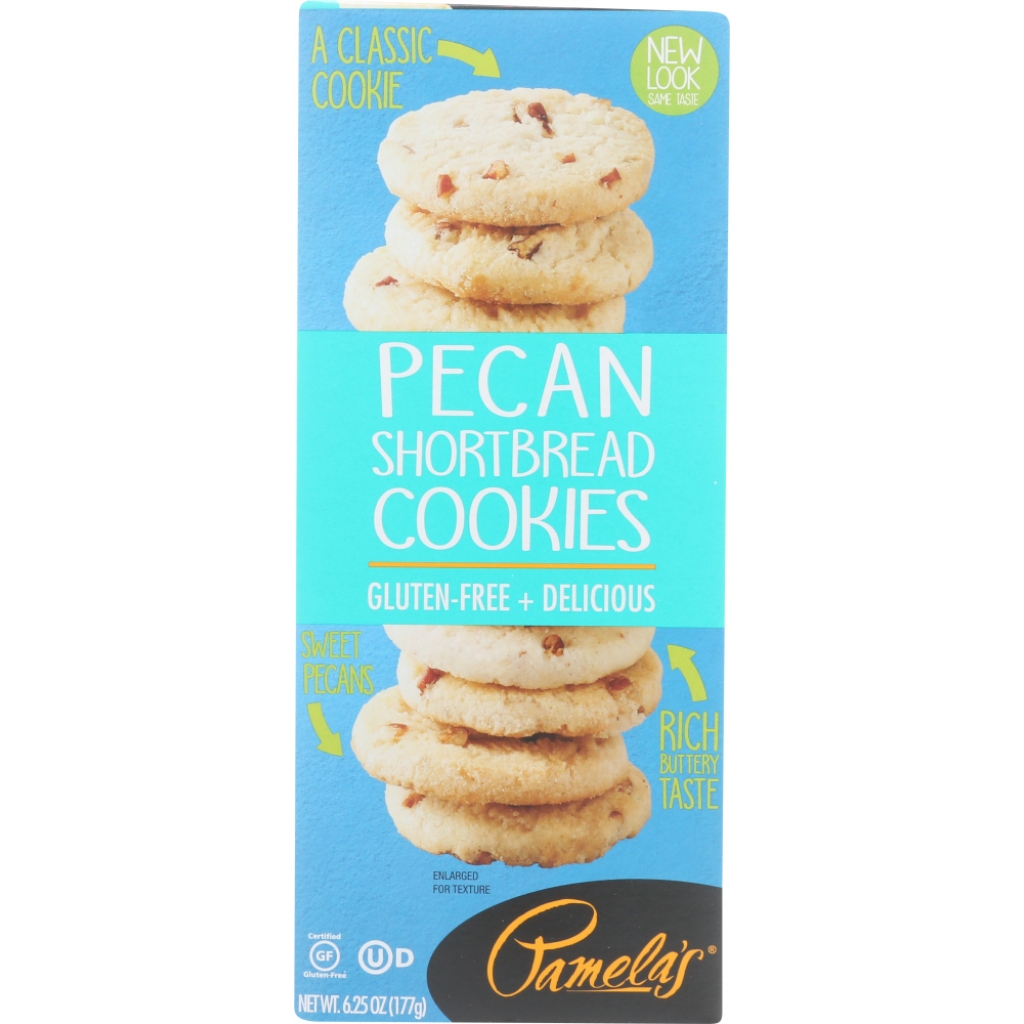 Pecan Shortbread Cookies - Gluten-Free