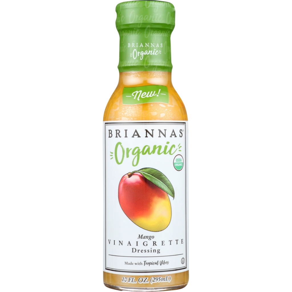 Organic Mango Vinaigrette Dressing, 10 oz - Tropical Flavor Explosion