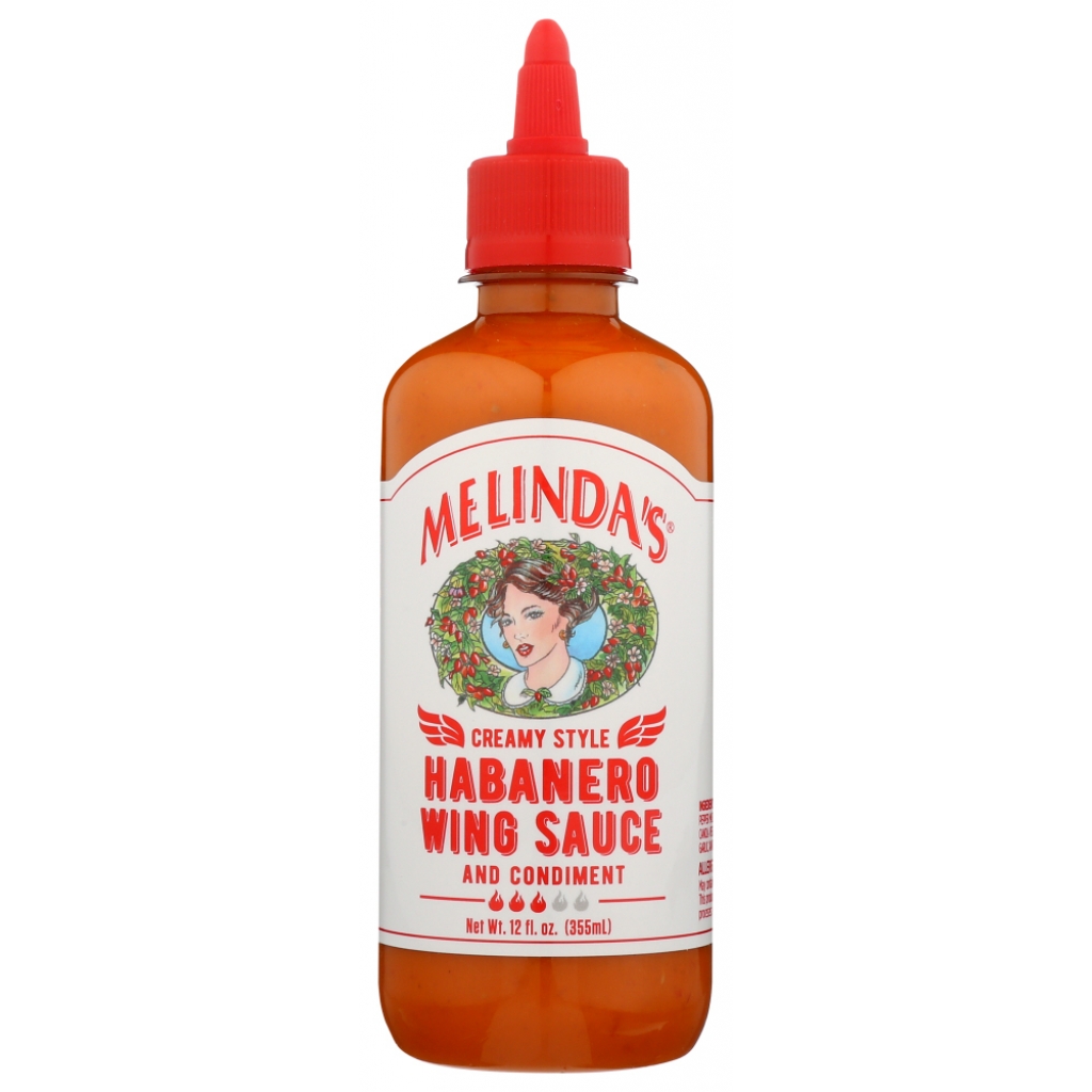 Melinda’s Creamy Style Habanero Wing Sauce - 12 oz