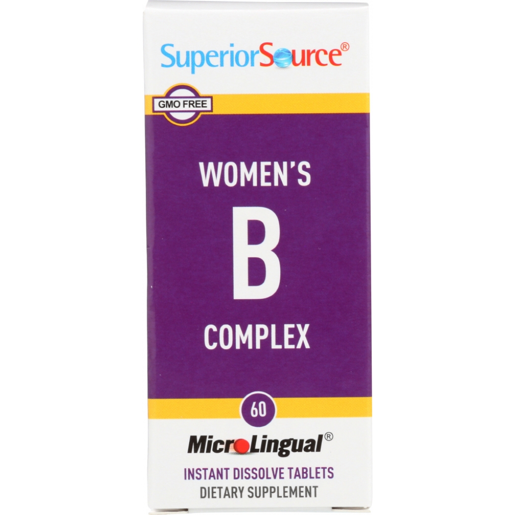 Women's B Complex Dietary Supplement