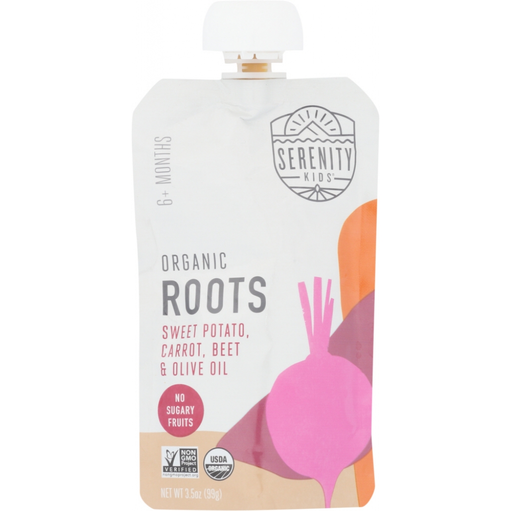 Organic Roots Baby Food, 3.5 oz