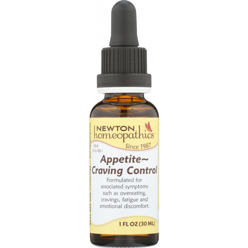 Homeopathic Appetite Craving Control - 1 oz