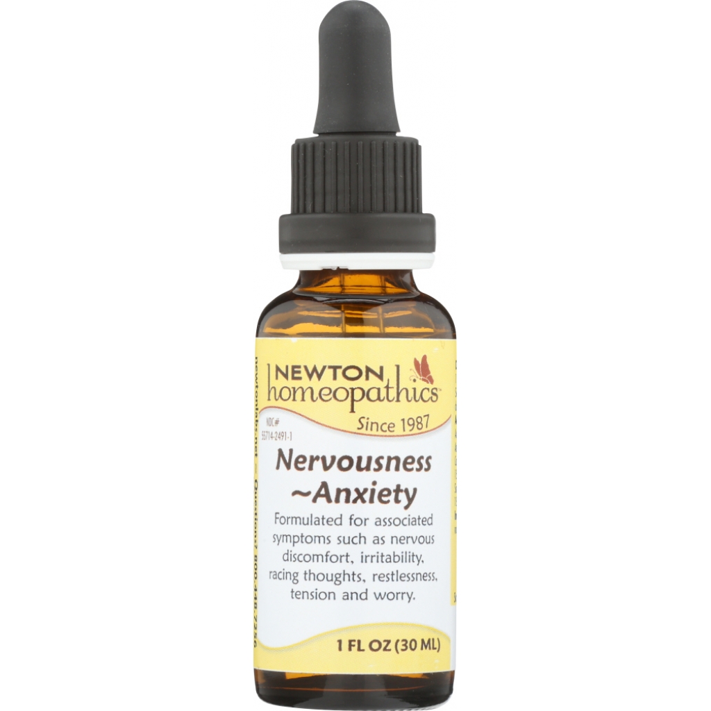 Homeopathic Nervousness and Anxiety Relief - 1 oz