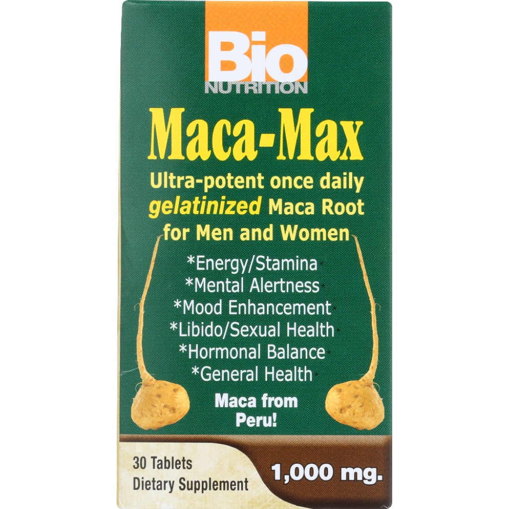 Bio Nutritions Maca-Max 1000 mg - 30 Tablets