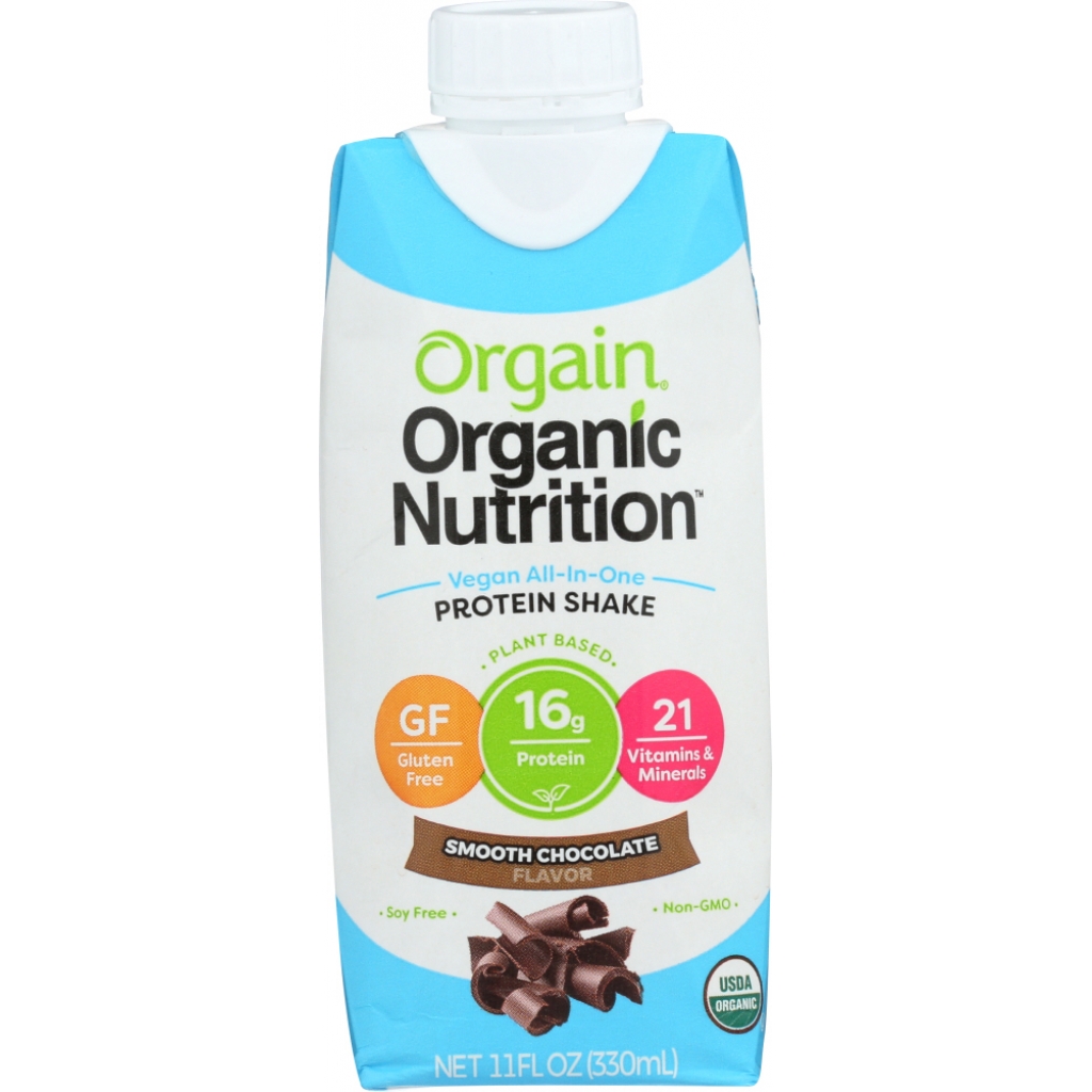 Smooth Chocolate Vegan Nutritional Shake, 11 oz